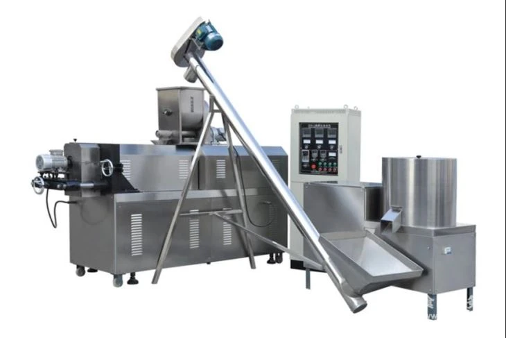 Tvp/Tsp Soya Bean Protein Chunks Making Machine With Manufacturer Price